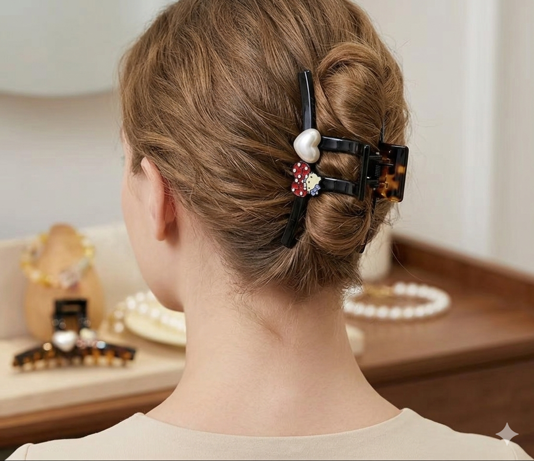 Hello Kitty Custume Hair Clip